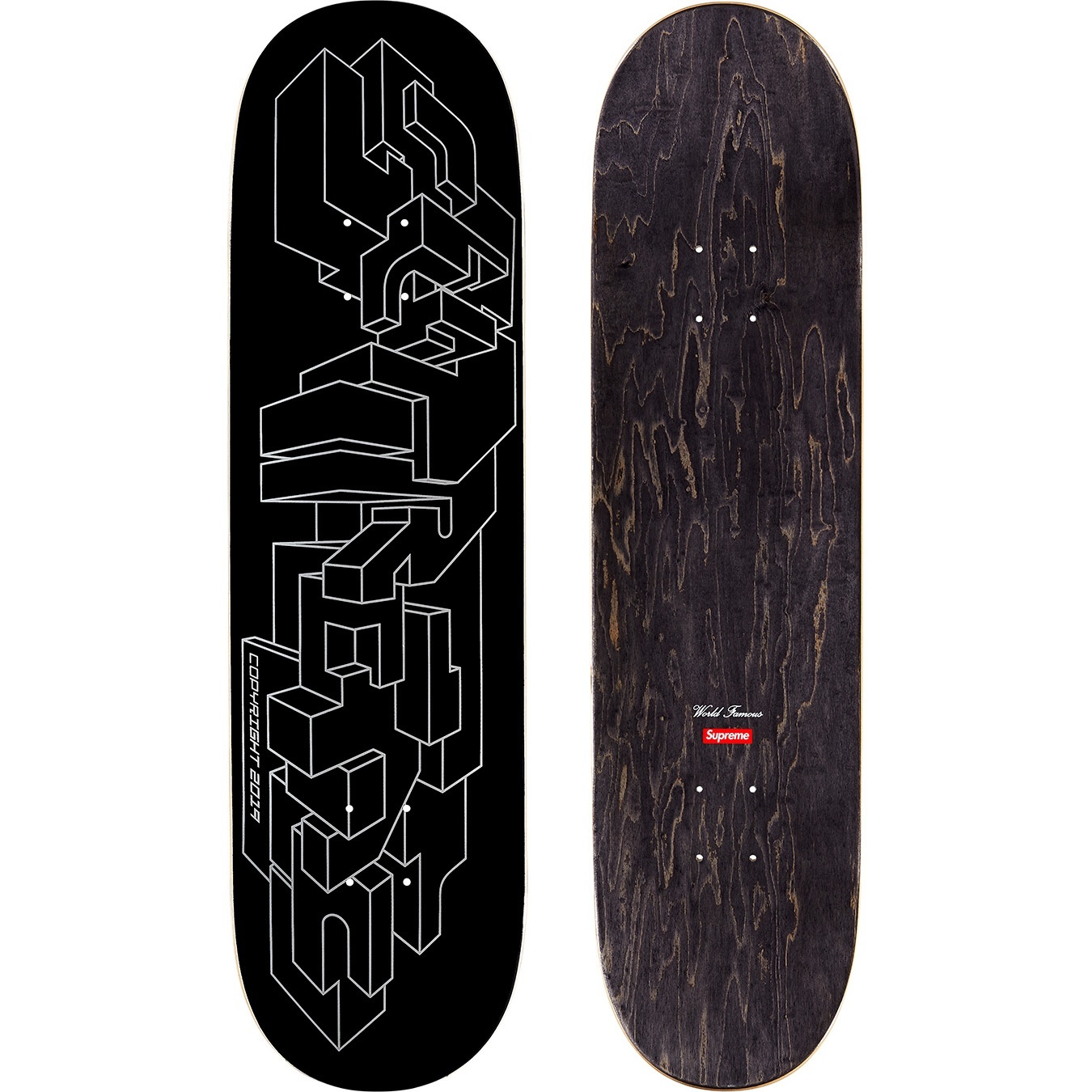 Delta Logo Skateboard view 4